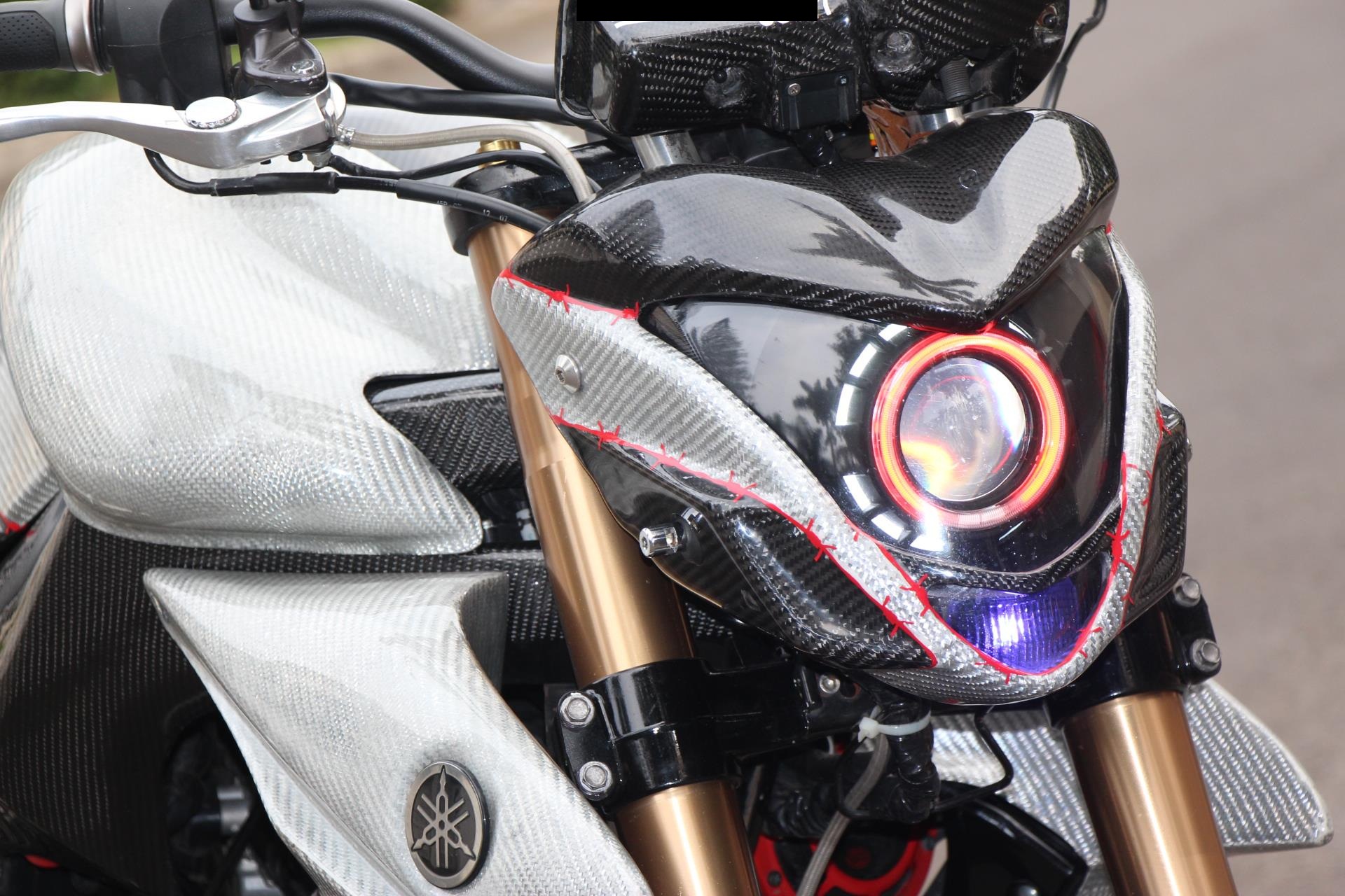 Modifikasi Byson Menggunakan Speedometer Ducati Dan Part Moge
