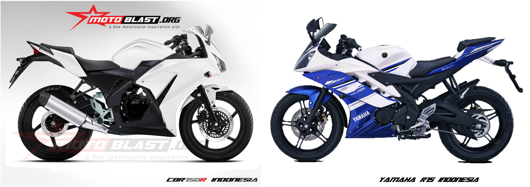 Honda CBR 150 vs Yamaha R15